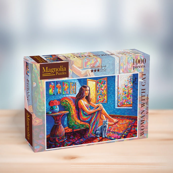 Woman with Cat – Fairplay Puzzles