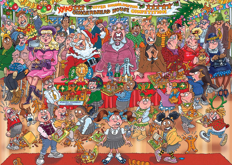 Gingerbread Showstopper - Wasgij Christmas 18 – Fairplay Puzzles
