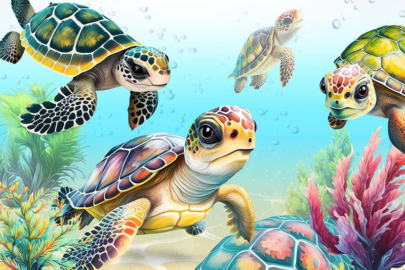 Flippin Awesome Sea Turtles – Fairplay Puzzles