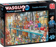 Trouble Brewing! - Wasgij Retro Mystery 21