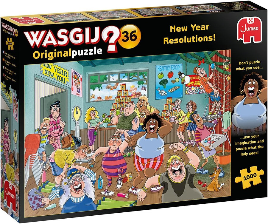 New Year Resolutions!- Wasgij Original 36