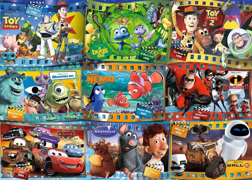 Jumbo, Disney Pixar Collection, Jigsaw Puzzles for Adults, 1000 Piece