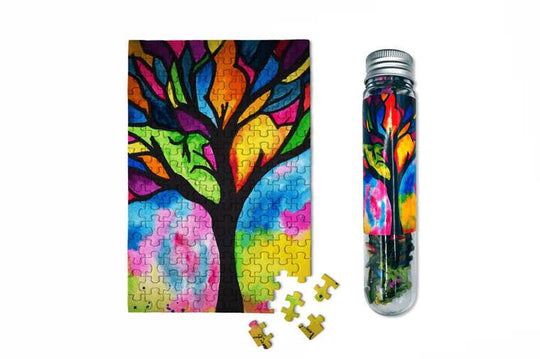 Stained Glass Tree - | Fairplay Puzzles