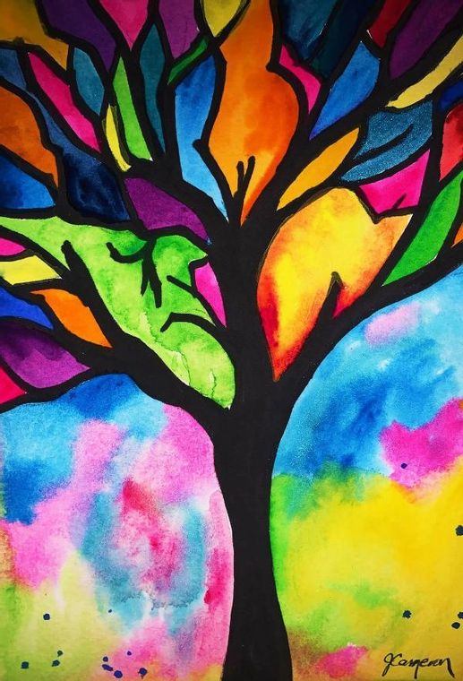 Stained Glass Tree - | Fairplay Puzzles